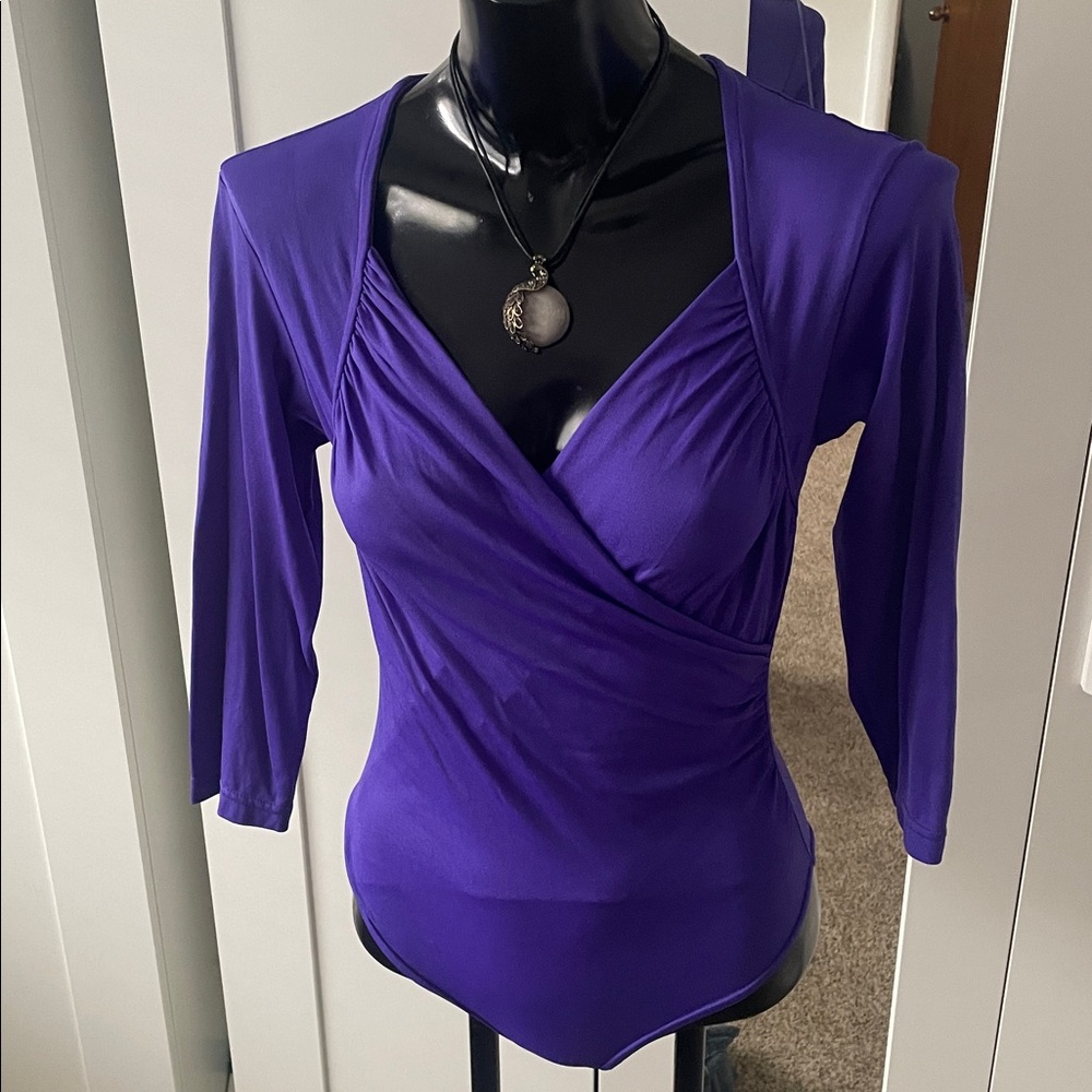 Victoria's Secret Vibrant Purple Nylon Top